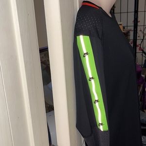 Mens Black Nike Dri-Fit long sleeve shirt Size~ Medium